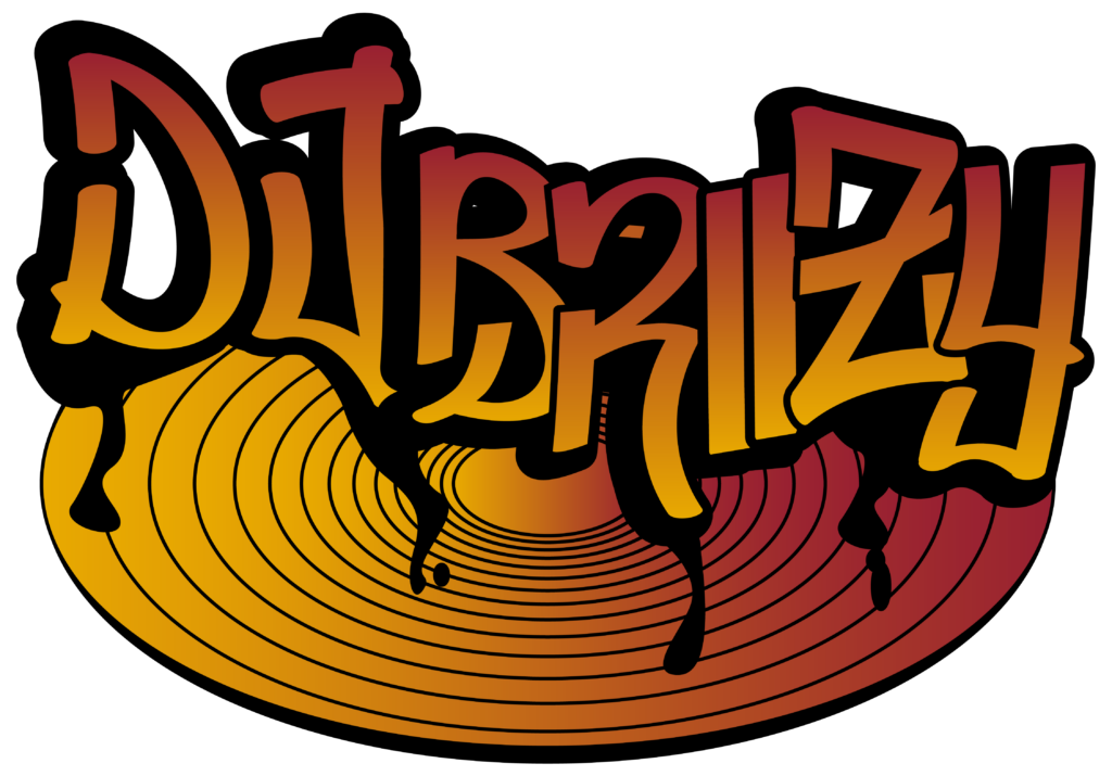 DJ Briizy Logo Female DJ